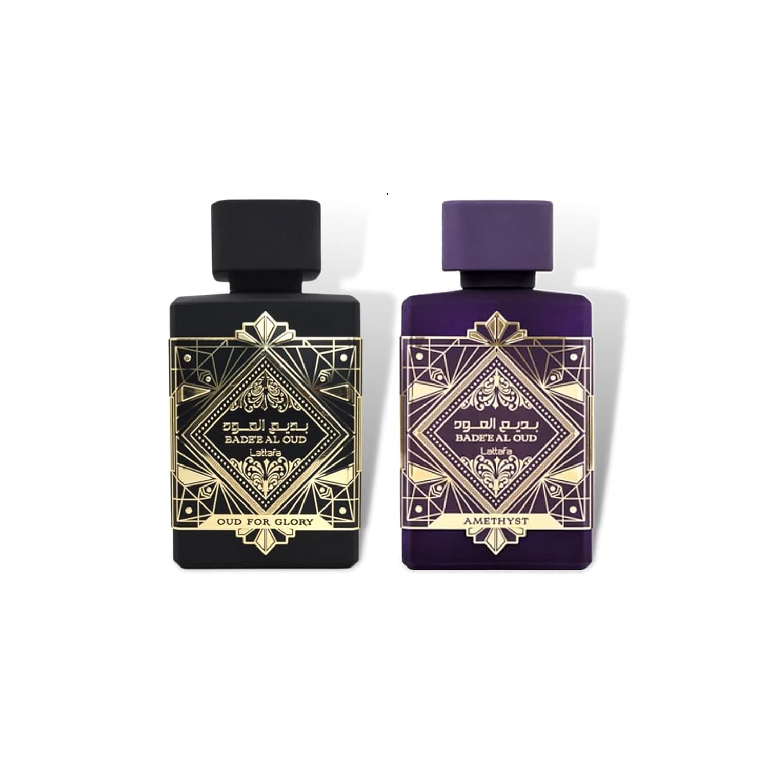 Duo Lattafa Amethyst & Oud For Glory Lujo
